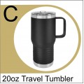 20oz Travel Tumbler 