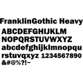FranklinGothicHeavy 