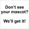 Personalized 32oz School Mascot Water Bottles