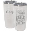 Personalized Golf Ball Tumbler 20oz Personalized Golf Ball Tumbler 20oz