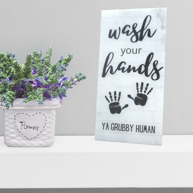 Cornerstone/Bathroom Series--Wash Your Hands