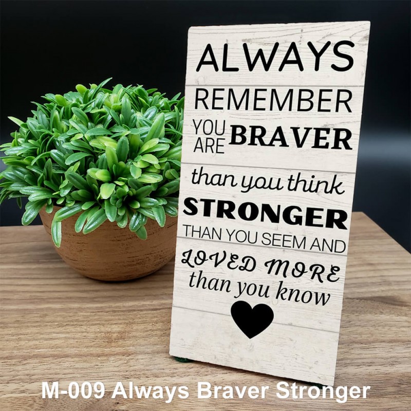 Cornerstone: Always Braver Stronger