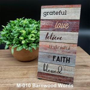 Cornerstone: Barnwood Words