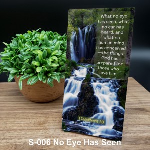 Cornerstone:  No Eye Has Seen
