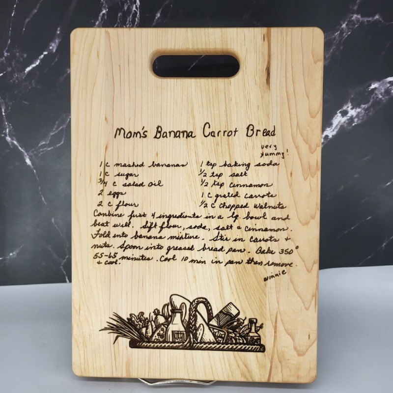 Treasured Recipe Cutting Board Treasured Recipe Cutting Board