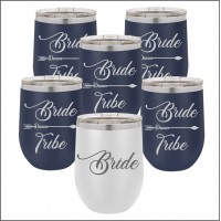The Bride Tribe 12oz wine tumbler set The Bride Tribe 12oz wine tumbler set