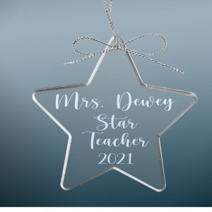 Crystal Star Ornament