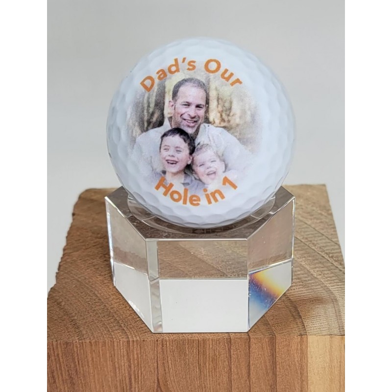 Personalized Golf Balls with picture (Set of 3) Personalized Golf Balls with picture (Set of 3)