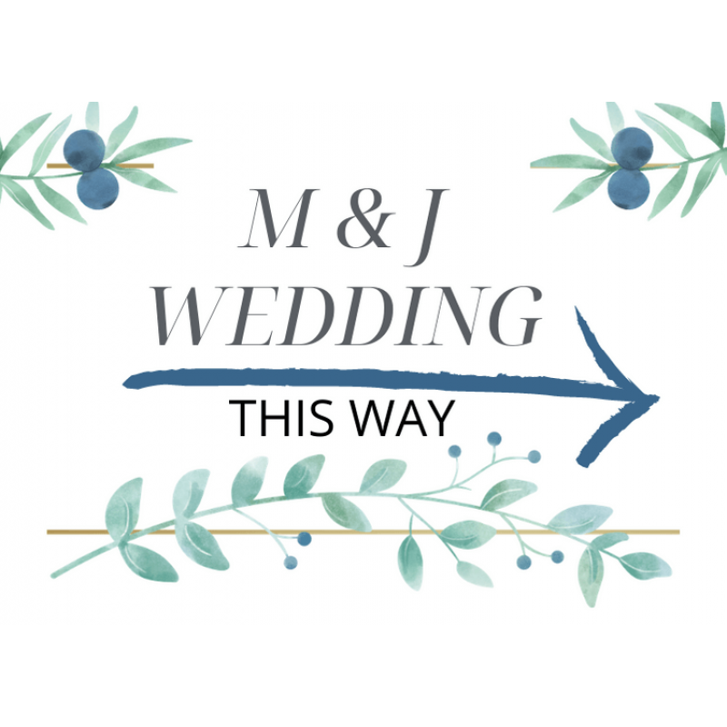 Yard Sign--Custom Directional 