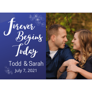 Wedding Sign - Forever Begins Today