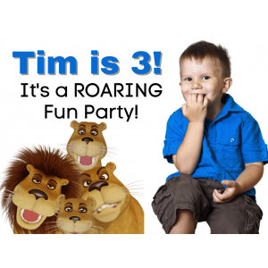 Yard Sign - Roaring Birthday