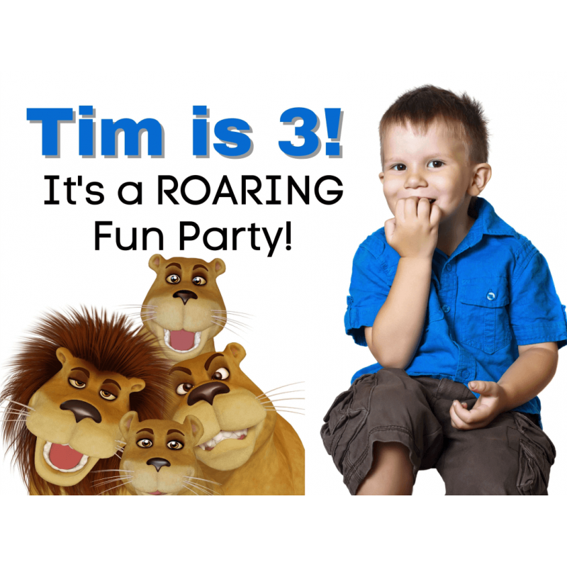 Yard Sign - Roaring Birthday